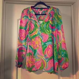 NWT Lilly Pulitzer Elsa top. Sz XS